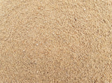 Vasket sand 0-4 mm – nærbillede af tekstur