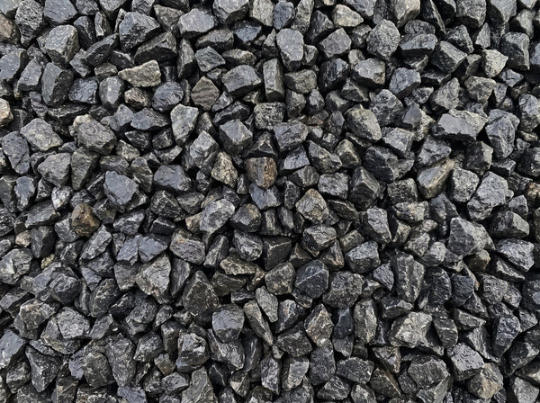Granitskærver sort Hyperite 8-11 mm