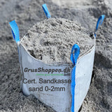 Cert. Sandkassesand 0-2mm - GrusShoppen