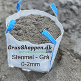 Stenmel grå Espevik 0-2mm - GrusShoppen
